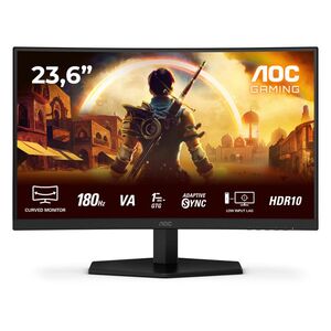 AOC C24G42E Curved FHD Gaming Monitor 24'' with Speakers (C24G42E) (AOCC24G42E) έως 12 άτοκες Δόσεις