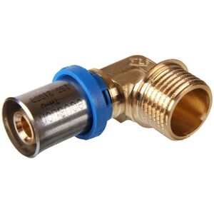 Γωνία GZ πρεσαριστή Premium ορείχαλκος 16x1/2 MKZ1612