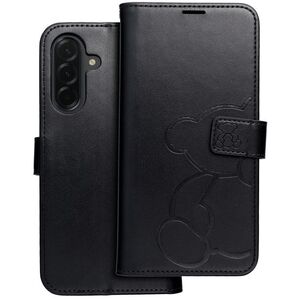 Θήκη MEZZO Book για SAMSUNG A56 5G teddy bear μαύρο