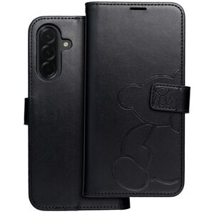 Θήκη βιβλίου MEZZO για SAMSUNG A36 5G teddy bear μαύρο