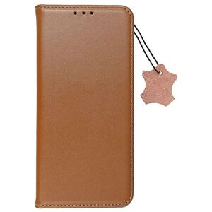 Θήκη SMART PRO Book δερμάτινη για XIAOMI Redmi Note 14 4G (GLOBAL - 164,84mm x 78,15mm x 8,16mm) καφέ