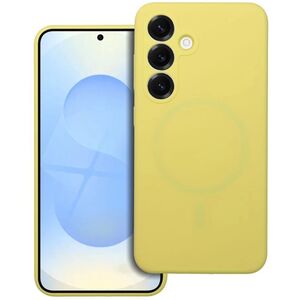 Θήκη ΣΙΛΙΚΟΝΗΣ 2mm για SAMSUNG S25 Ultra συμβατή με MagSafe κίτρινο