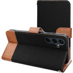 Kabura JEANS Βιβλίο για SAMSUNG S25 Edge μαύρο