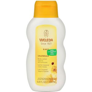 Weleda Calendula Baby Body Lotion emulsja do ciała dla niemowląt i dzieci z nagietkiem lekarskim 200ml