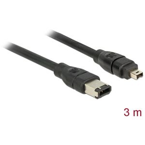 Delock 3m, Czarny (82578)