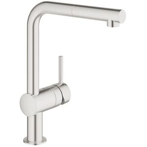 Bateria kuchenna Grohe Minta stojąca stal szlachetna (32168DC0)