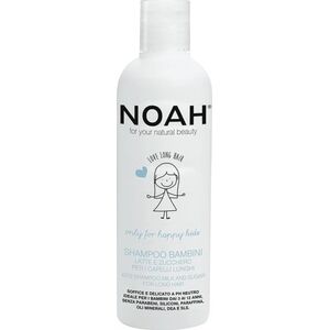 Noah Vaikiškas plaukų šampūnas su pienu ir cukrumi ilgiems plaukams Noah 250 ml
