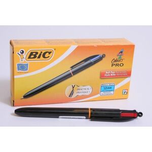 Bic DŁUGOPIS AUTOMATYCZNY BIC 4 COLOURS PRO PUDEŁKO 12 SZT - 902129
