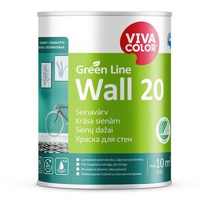 VivaColor ΒΑΦΗ GREEN LINE ΤΟΙΧΟΣ 20 A 0,9L