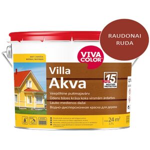 VivaColor ΒΑΦΗ ΠΡΟΣΟΨΗΣ ΒΙΛΑΣ AKVA REDBR 2669X 2.7L