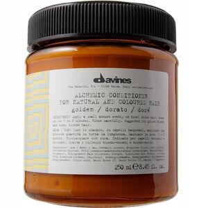 Davines DAVINES ALCHEMIC Χρυσό μαλακτικό που ενισχύει το χρώμα, ξανθά χρυσά και μελί μαλλιά 250ml