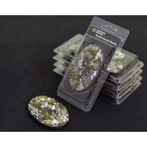 Gamers Grass Gamers Grass: Bases Oval - Winter 105 mm (1 szt.)