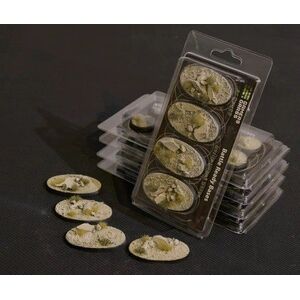 Gamers Grass Gamers Grass: Bases Oval - Arid Steppe 60 mm (4 szt.)