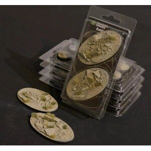 Gamers Grass Gamers Grass: Bases Oval - Arid Steppe 90 mm (2 szt.)