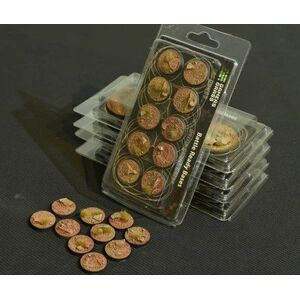 Gamers Grass Gamers Grass: Bases Round - Badlands 25 mm (10 szt.)