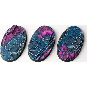 Gamers Grass Gamers Grass: Bases Oval - Alien Infestation 75 mm (3 szt.)