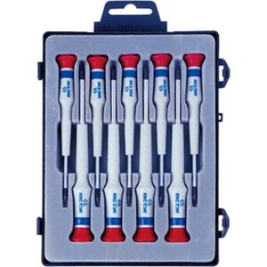 King Tony ZESTAW WKRĘTAKÓW PRECYZYJNYCH 9cz. TORX T4 - T20 x 40/50mm, PUDEŁKO PLAST. King Tony