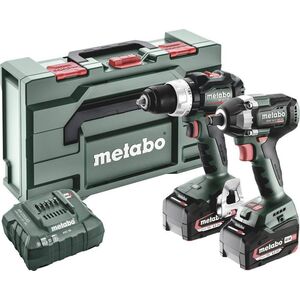 Zestaw elektronarzędzi Metabo METABO.ZESTAW COMBO 18V 2.9.3 (BS 18 LT BL + SSW 18 LT 300 BL) 2x5,2Ah METABOX