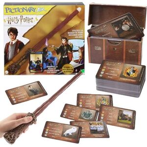 Mattel Mattel Gra kalambury Pictionary Air Harry Potter różdżka aplikacja GR0703