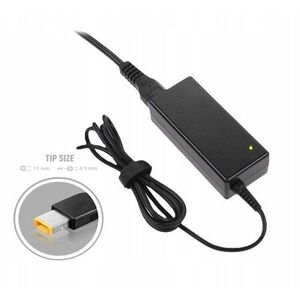 Φορτιστής 90W για φορητό υπολογιστή 20V 4.5A, 10x4mm + κεντρικός, LENOVO