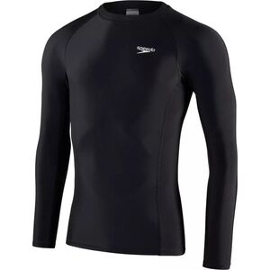 Męska koszulka uv Speedo LS SP TOP AM black/white rozmiar XL