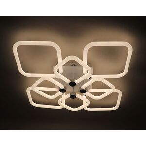 Κρεμαστό φωτιστικό LED BALTIK GAISMA, 2x144 W, 2700-6400K, 10608 lm, 61x61x13cm, με τηλεχειριστήριο