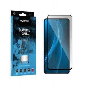 Σχεδιασμός ZTE Blade V70 - Σκληρυμένο γυαλί με κόλλα σε όλη την επιφάνεια MyScreen DIAMOND GLASS edge FULL GLUE (μαύρο πλαίσιο)