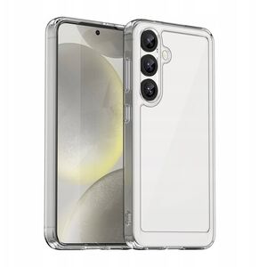 Θήκη Outer Space Case για Samsung Galaxy S25 Edge με ελαστικό πλαίσιο - διαφανές