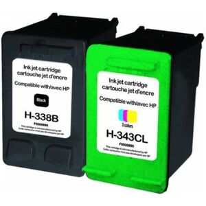 Μελανοδοχείο UPrint HP 338/343 Πολυσυσκευασία 3584770880866