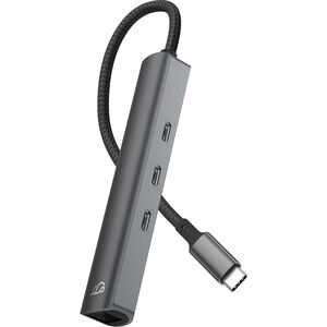 Bluecloud USB-C-USB-C hub με gigabit ethernet, 4 θύρες