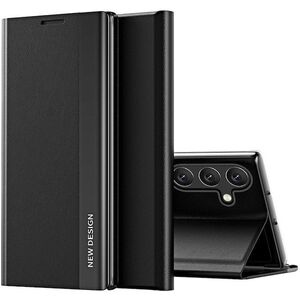 Θήκη Sleep Case Pro για Samsung Galaxy A16 / A16 5G με καπάκι και βάση - μαύρο