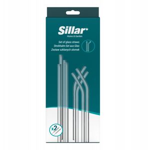 Σετ γυάλινων καλαμακιών Sillar SIL255