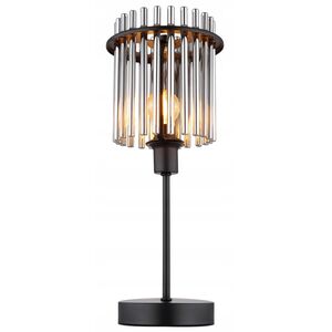 Φωτιστικό επιτραπέζιο GLOBO GORLEY, 1xE14, 40W, 230V, καλώδιο 1.5m, μέταλλο, μαύρο, o15x37.5cm
