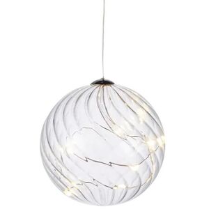 Sirius Home Wave Ball, Light decoration figure, Transparent, Glass, 16 lamp(s), LED, Yellow