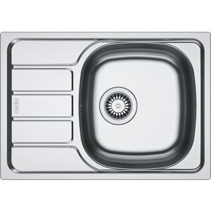 Νεροχύτης FRANKE SPARK 62 x 43.5 cm με αποστράγγιση, ανοξείδωτο ατσάλι, μη γυαλισμένο, με εξαερισμό