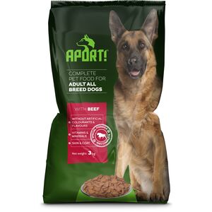 Ξηρά τροφή για σκύλους APORT με βοδινό. 3 KG