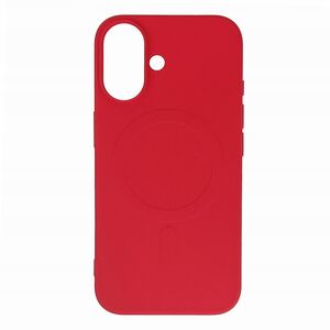 Θήκη Liquid Silicone Case με MagSafe για iPhone 16e - κόκκινο