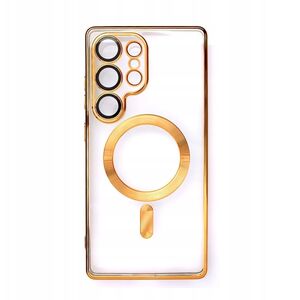 Θήκη Electroplated Case με MagSafe επιχρυσωμένη για iPhone 16e - χρυσό