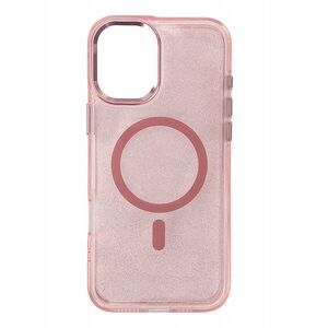 Θήκη Glitter Case με MagSafe για Samsung Galaxy A16 5G - ροζ