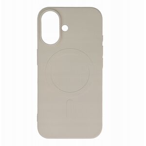 Θήκη Liquid Silicone Case με MagSafe για Samsung Galaxy A16 5G - μπεζ