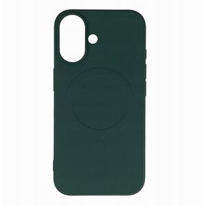 Θήκη Liquid Silicone Case με MagSafe για Samsung Galaxy A56 5G - πράσινο