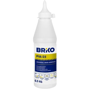 ΚΟΛΛΑ ΞΥΛΟΥ ΠΟΛΛΑΠΛΩΝ ΧΡΗΣΕΩΝ PVA D3 BRIKO (0.5 K