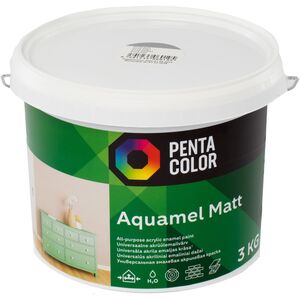 ΧΡΩΜΑ AQUAMEL ΓΚΡΙ 3 ΚΙΛΑ, ΜΑΤ