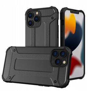 Υβριδική Θήκη Θωράκισης Hybrid Armor για iPhone 13 Pro μαύρο