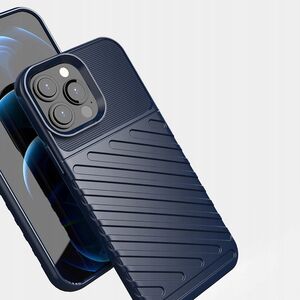 Θήκη Thunder Case ελαστική θωρακισμένη θήκη κάλυμμα iPhone 13 Pro Max μπλε