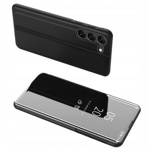 Θήκη Clear View για Samsung Galaxy S23+ με καπάκι μαύρο