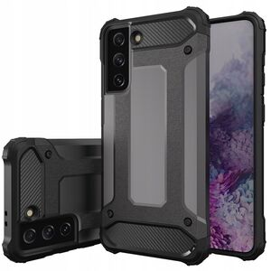 Υβριδική θήκη Armor για Samsung Galaxy S23+ θωρακισμένη υβριδική θήκη μαύρη