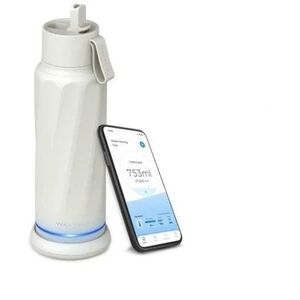 Atom WaterH VITA FlipLid έξυπνο μπουκάλι νερού, 532 ml, λευκό