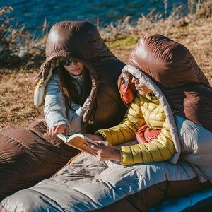 Υπνόσακος Snowbird Duck Down 400 M CNK2550WS014-Dark Brown Naturehike