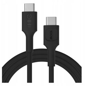 Καλώδιο Green Cell PowerFlex Γρήγορη Φόρτιση USB Type-C Αρσενικό - USB Type-C Αρσενικό 100W Μαύρο 2m 5904326376182